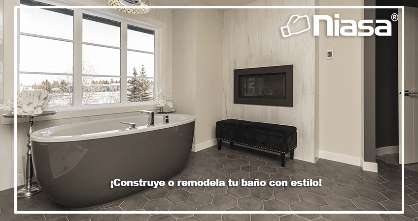 ¡Construye o remodela tu baño con estilo!