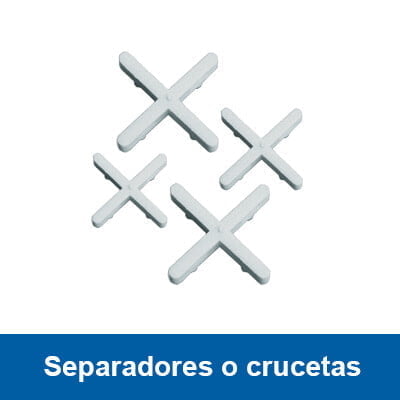 Separadores de plástico para juntas de recubrimientos