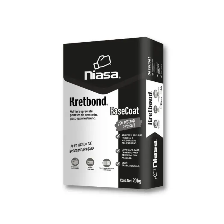 Kretbond Niasa, pega y da textura a superficies muy fácil