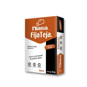 FijaTeja de Niasa es el mejor adhesivo para colocar tejas de barro