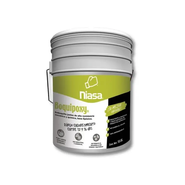 Boquipoxy Niasa, el emboquillador que embellece y protege de hongos tus pisos y muros